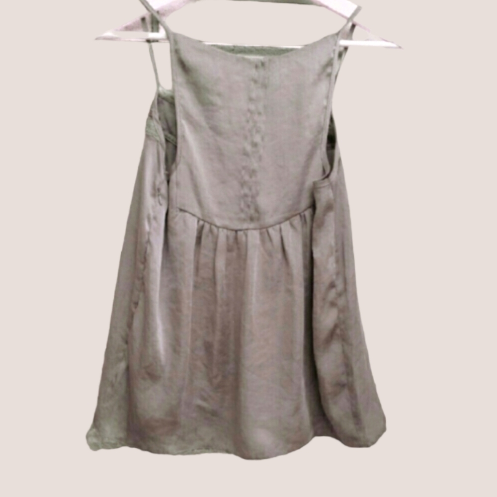 COSTA BLANCA•SATIN-TYPE SLIP TOP- CAMISOLE SWEETHEART-S